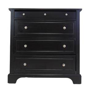 lot 524 image: Black Chest Dresser
