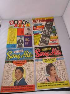 lot 247 image: Lot of 4 Vintage Music & Song Magazines