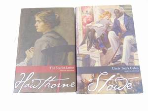 lot 268 image: The Scarlet Letter & Uncle Toms Cabin Paperback Books