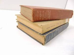 lot 271 image: Lot of 3 Vintage Hardback Books