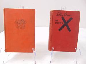 lot 282 image: The Tragedy of X and Skin & Bones Vintage Hardback Books