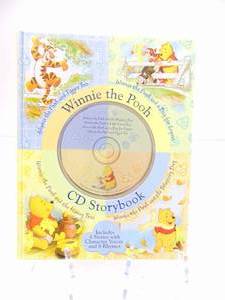 lot 288 image: Winnie the Pooh CD Storybook and Hardback Book - Excellent Condition
