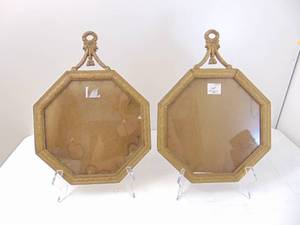 lot 302 image: Pair of Vintage Octagonal Frames