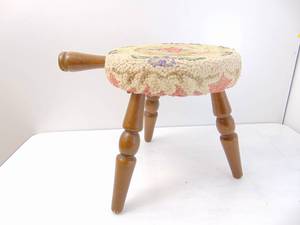 lot 307 image: Vintage Milking Stool