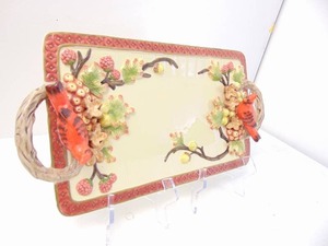 lot 317 image: Prettier in Person Ceramic 3-D Serving Platter by LEFTON