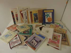 lot 394 image: Large Lot of Crafts  Cross Stitch  Quilting  Quilting Patterns