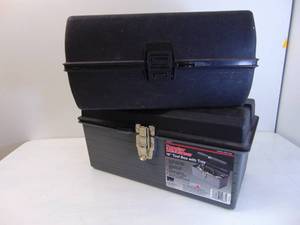 lot 436 image: Black Toolboxes