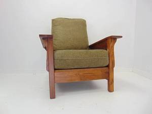 lot 404 image: Mission Style Chair
