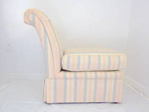 lot 60 image: Vintage striped chair