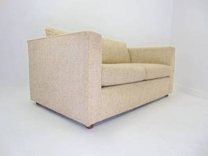 lot 85 image: Vintage mid century modern loveseat