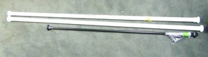 lot 497 image: Lot of Curtain Rods (Two Go Inside Window Frame)