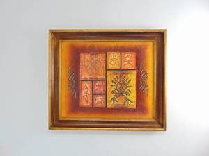 lot 345 image: Contemporary Style Original Painting on Canvas Framed