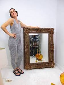lot 226 image: Massive Ornate Mirror