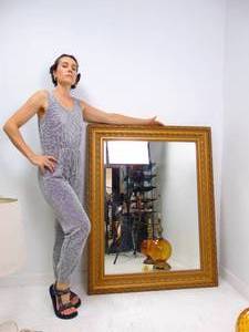 lot 225 image: Ornate Gold Rectangular Framed Mirror