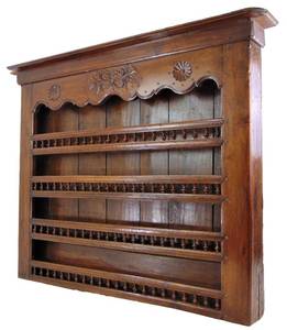 lot 541 image: Hacienda Mexican Spanish Antique Large China Display - SHOWROOM