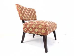 lot 129 image: Contemporary Red Side Chair - SHOWROOM