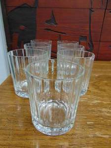 lot 425 image: Set of 7 Italian BORMIOLI Drinking Glasses - Lead Free Crystal SHOWROOM