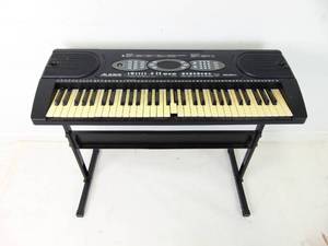 lot 111 image: ALESIS Keyboard and Stand