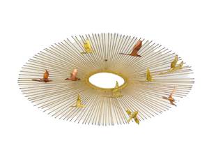 lot 557 image: Curtis Jere Style Vintage Mid Century Sunburst Wall Sculpture - SHOWROOM