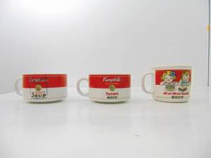 lot 332 image: Campbells Soup Mugs 1990s Westwood