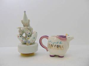 lot 340 image: Clown and Unicorn Mug