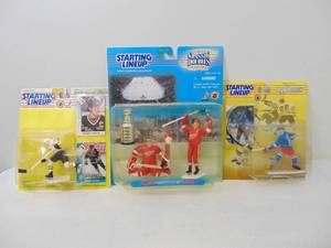 lot 351 image: Starting Lineup Vintage Hockey Collectibles