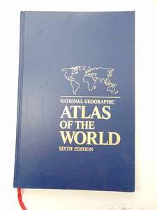 lot 373 image: Hardback Atlas of the World Book - SHOWROOM