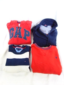 lot 479 image: GAP Tommy Hilfiger POLO Ralph Lauren Set of Kids Tops