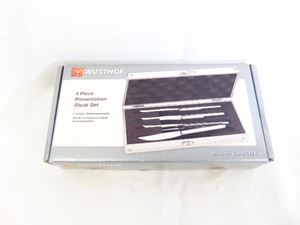 lot 122 image: Wusthof Presentation Steak Knives Set- NEW