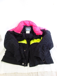 lot 501 image: Colorado Classics Vintage 1990s Black & Neon Colors Coat