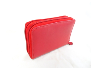 lot 510 image: Red Zipper Wallet Planner