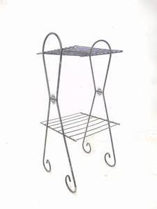 lot 314 image: Vintage Metal Scroll Mid Century Table