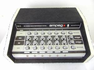 lot 283 image: Ampeg SR6 six channel sound reinforcement system