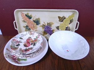 lot 569 image: Large Lot of European Dishware- Portugal, Italy