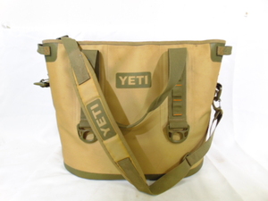 lot 154 image: YETI Hopper 30 Portable Cooler, Field TanBlaze Orange