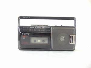 lot 288 image: RARE Sony CFM-140 AMFMSW Radio Cassette Corder 4 Bands Stereo Speaker