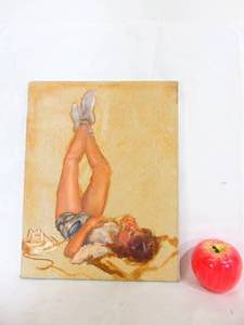 lot 449 image: Bev Romans Original Painting on Canvas