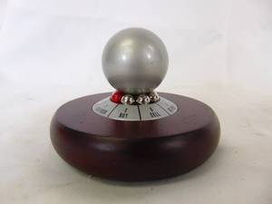 lot 371 image: Vintage Decision Making Spinner Paper Weight