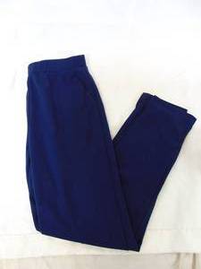 lot 373 image: SHEIN Sz 6 Navy Pants with Slanted Pockets