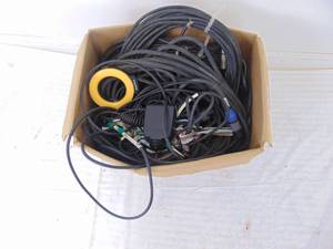lot 298 image: Lot of Cables and Cords for Electronics