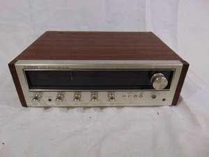 lot 217 image: PIONEER SX-434 STEREO RECEIVER Silver Face