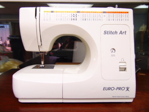lot 660 image: Euro Pro X. Stitch Art 7545- Powers On
