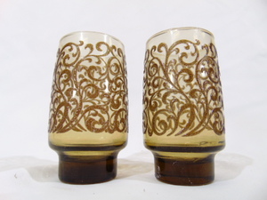 lot 270 image: Pair of Retro 1970s Tallboy Glasses