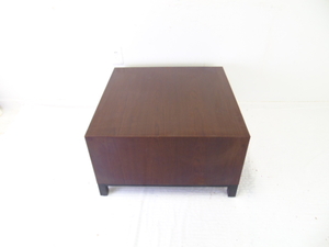 lot 157 image: National Corner Table or Coffee Table - Wood Look Laminate