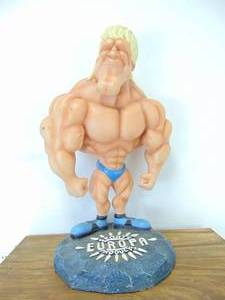lot 29 image: Sports Europa Products Vintage Muscle Man Bodybuilder Figurine