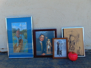 lot 364 image: Lot of Native American Wall Decor