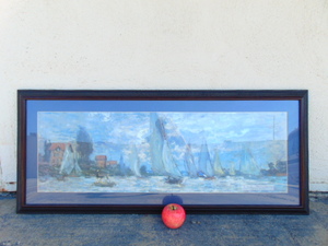 lot 367 image: Sailboat Framed Print