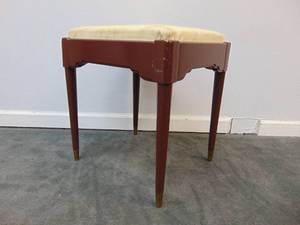 lot 458 image: Vintage Stool- Possibly Sewing Machine Bench