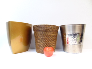 lot 414 image: Lot of Three Waste Bins