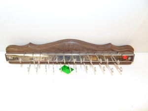 lot 428 image: Vintage TieScarf Hanger- Wall Mount